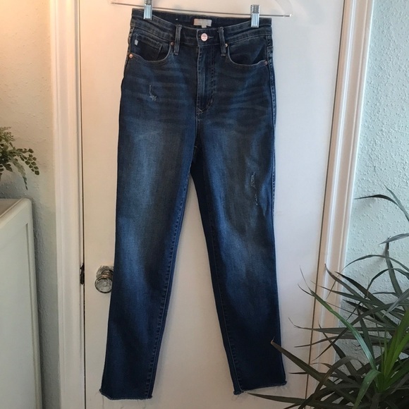 Dear John High Waisted Straight Leg Jeans - Picture 2 of 10